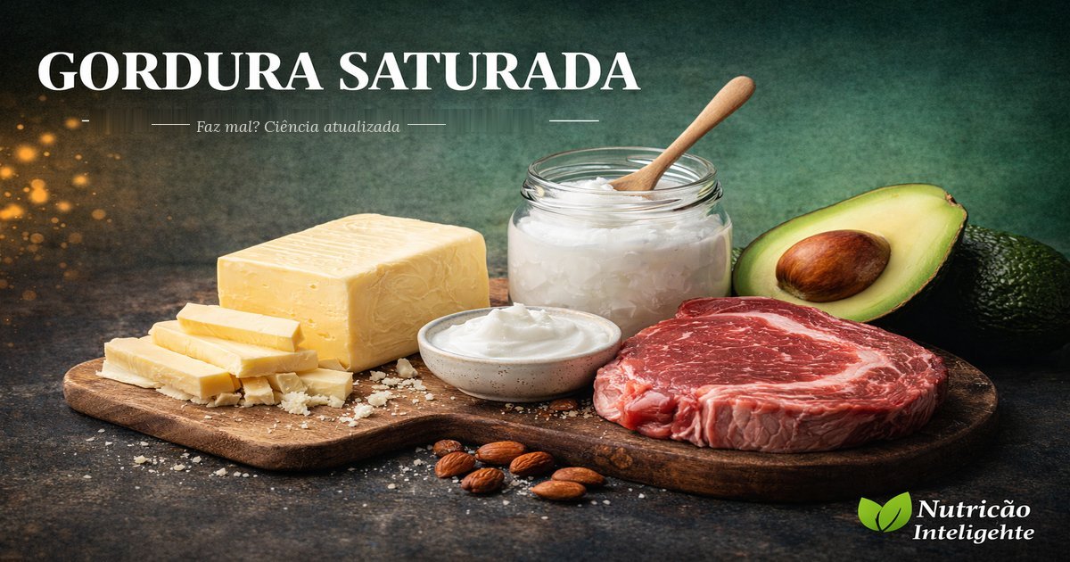 Gordura saturada faz mal? O que a ciência atualizada diz