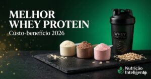 Melhor whey protein custo-benefício 2026