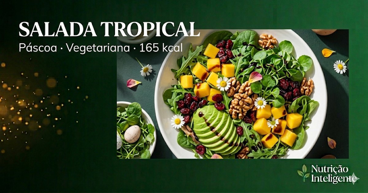Salada tropical de Páscoa