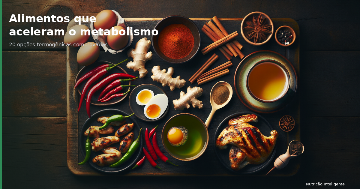 Alimentos que aceleram o metabolismo