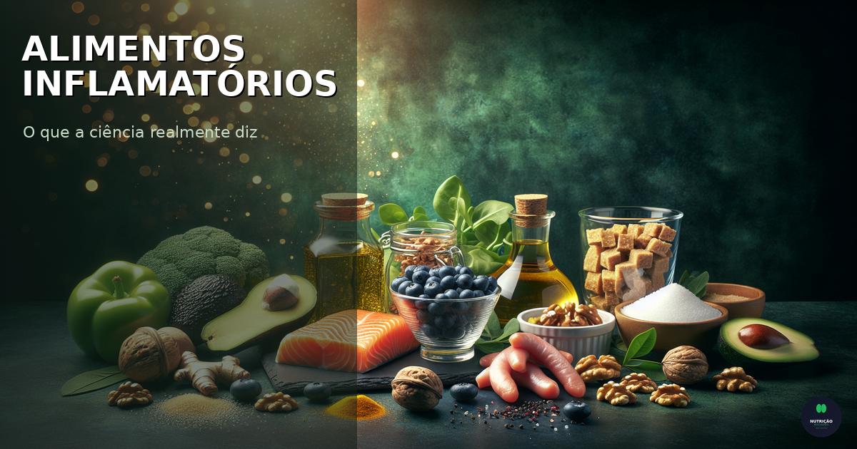 Alimentos inflamatórios: o que a ciência realmente diz