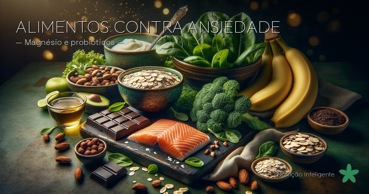 Alimentos contra ansiedade