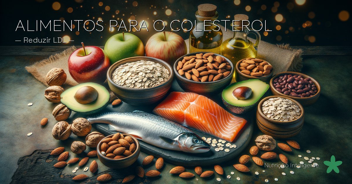 Alimentos para baixar o colesterol