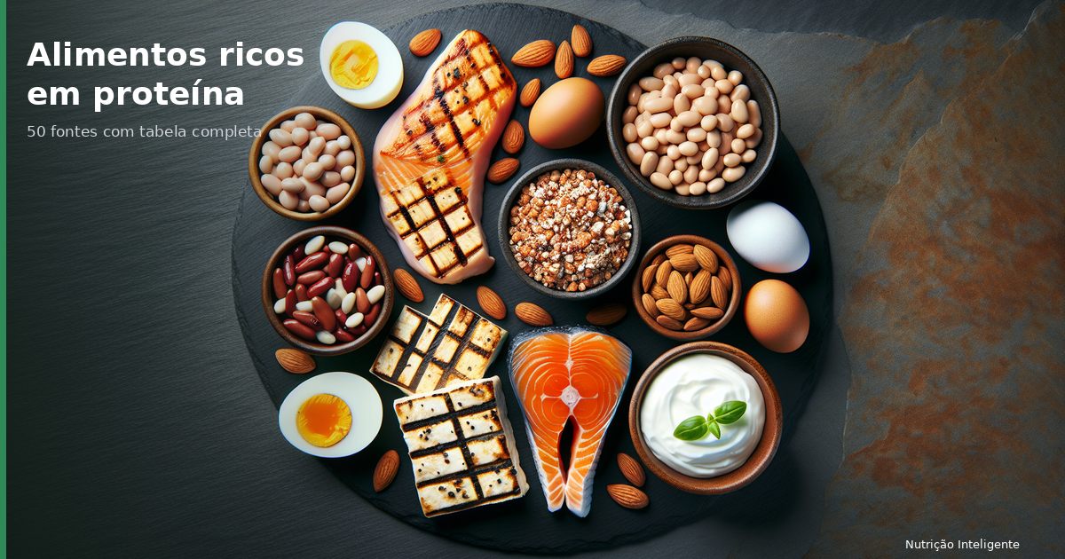 Alimentos ricos em proteína