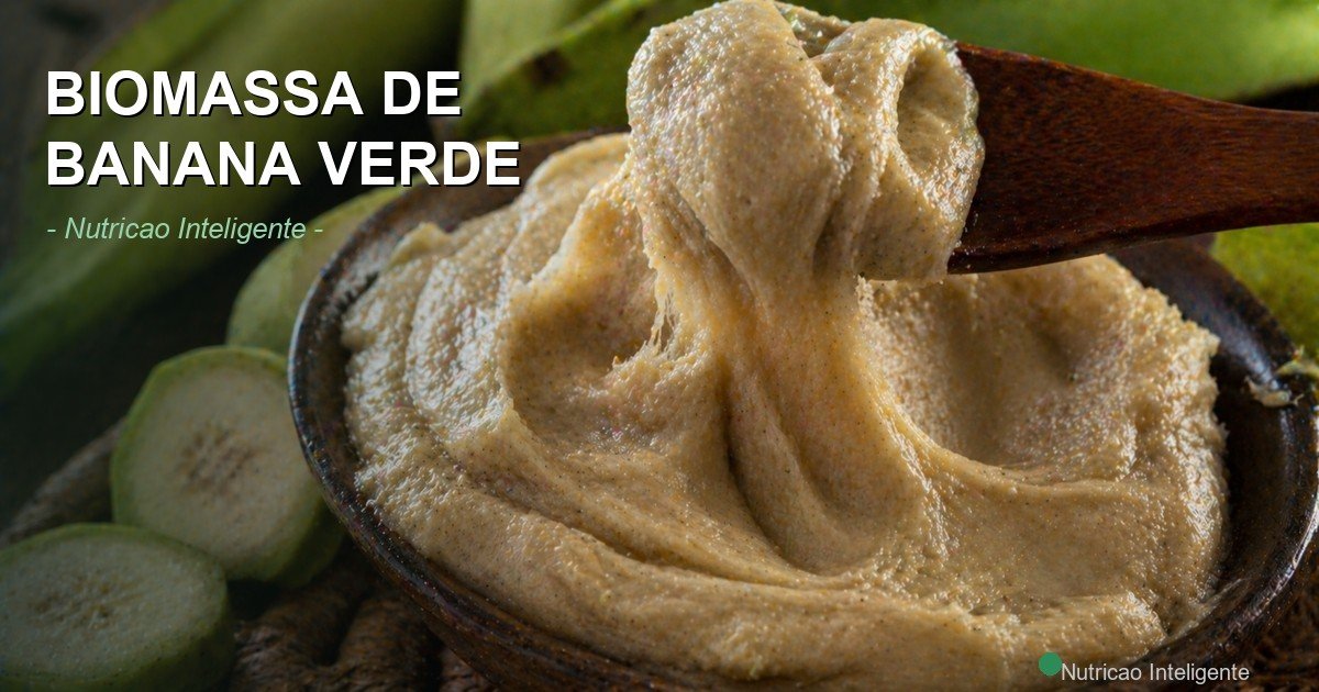Biomassa de banana verde