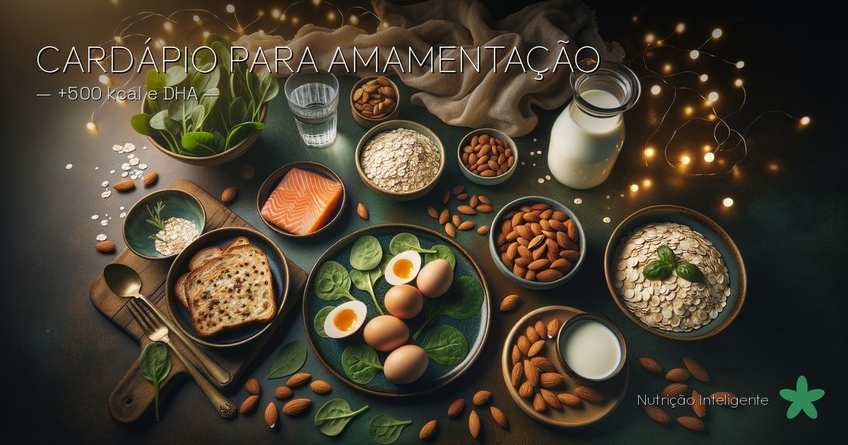 Cardápio para amamentação