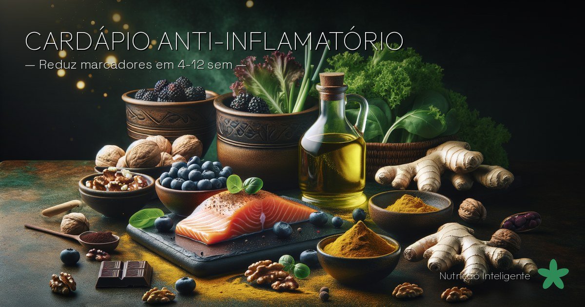 Cardápio anti-inflamatório