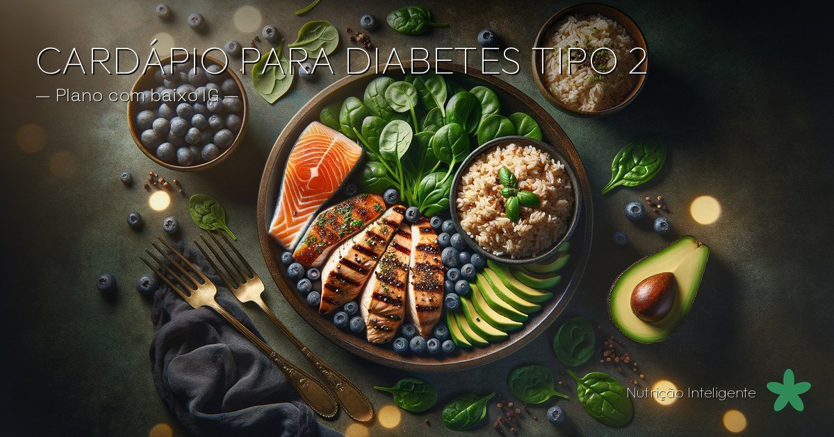 Cardápio para diabetes tipo 2