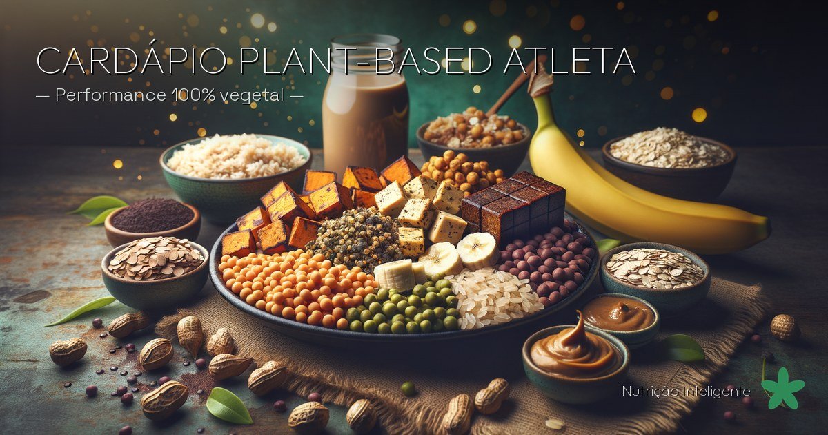 Cardápio plant-based para atleta