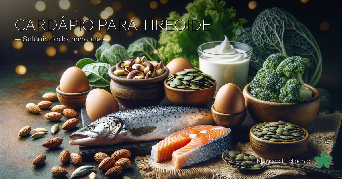 Cardápio para tireoide