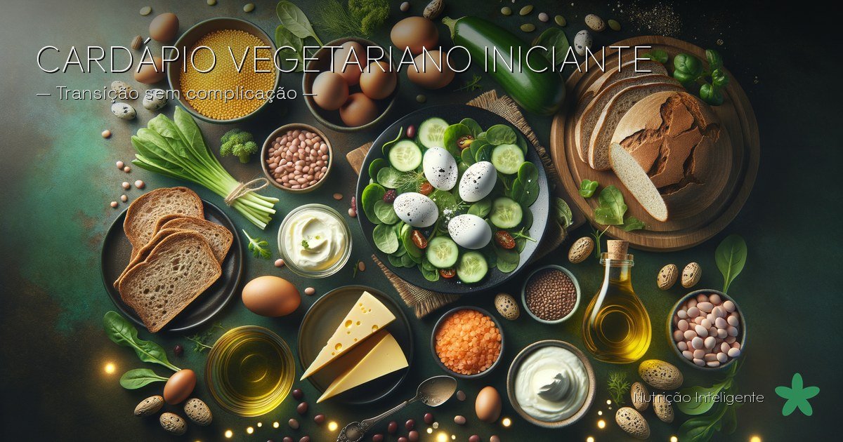 Cardápio vegetariano para iniciantes