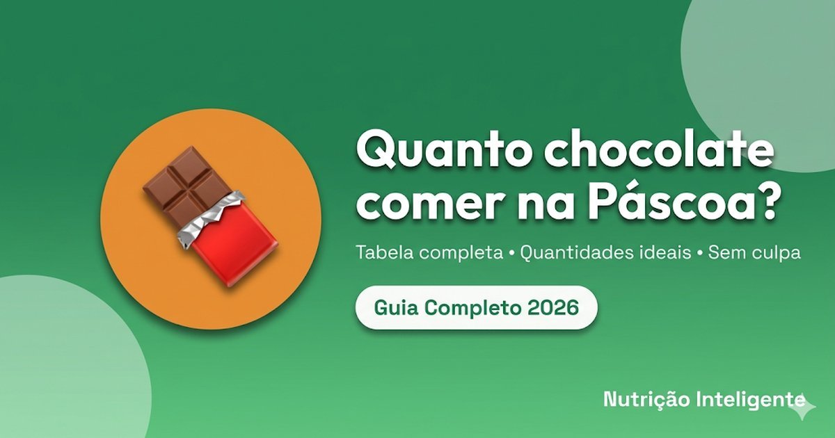 Chocolate na Páscoa: Quanto Comer Sem Culpa? [Guia 2026]