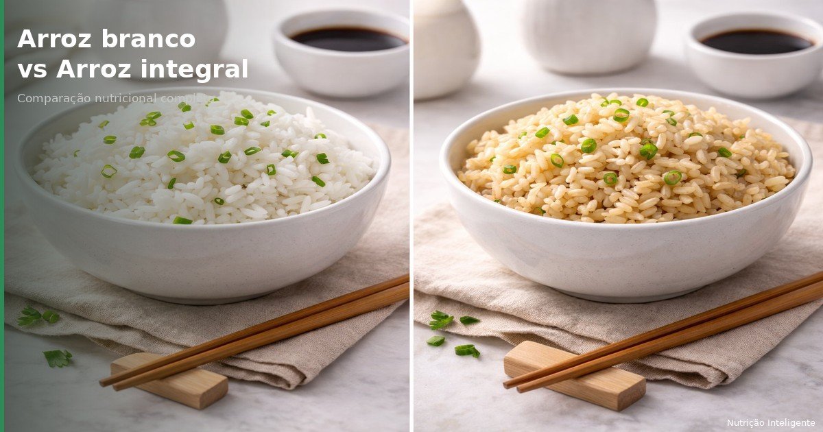 Arroz integral vs Arroz parboilizado