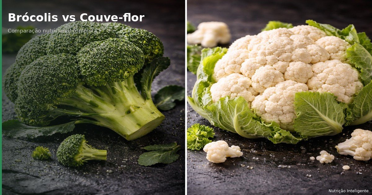 Couve vs Brócolis