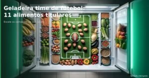 Geladeira time de futebol: escale os 11 alimentos titulares da sua saúde