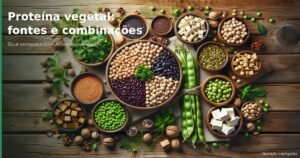 Proteína vegetal: fontes completas, combinações e mitos desvendados