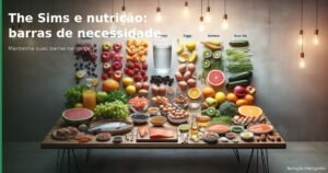 The Sims e nutrição: as barras de necessidade que você precisa manter no verde