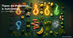 Se os tipos de Pokémon fossem nutrientes: guia divertido de alimentação saudável