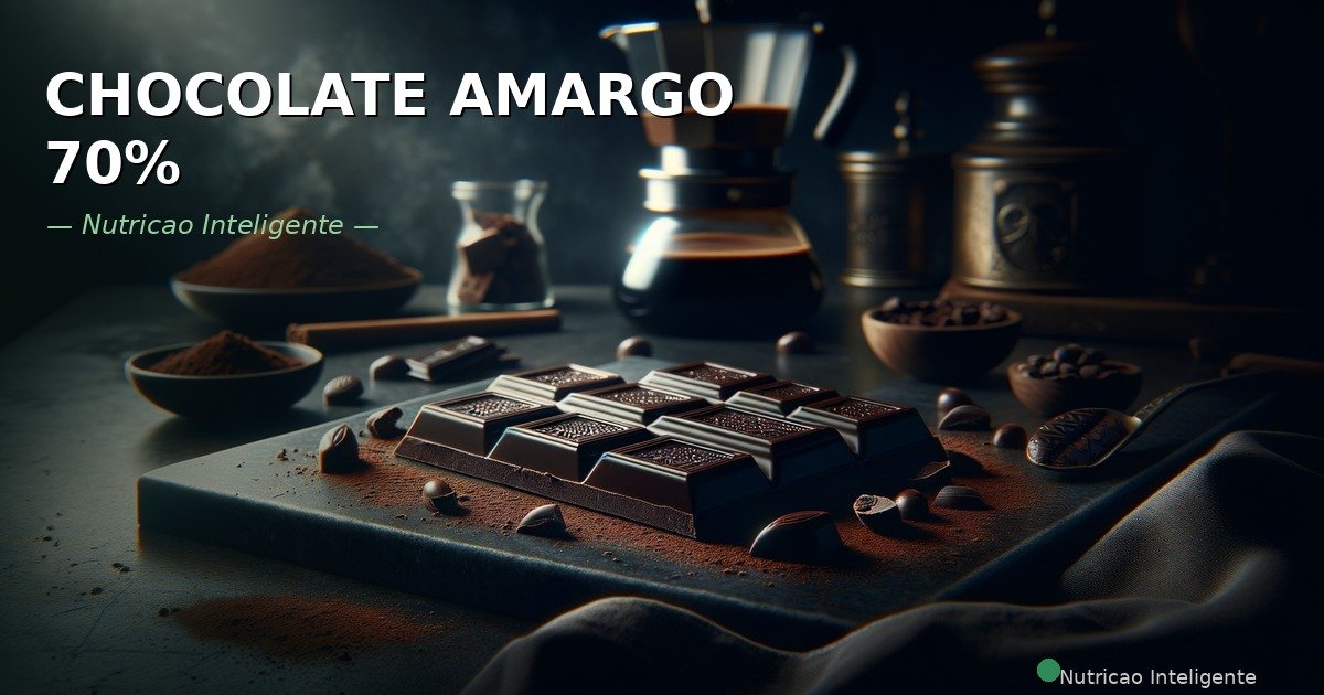 Chocolate amargo 70%