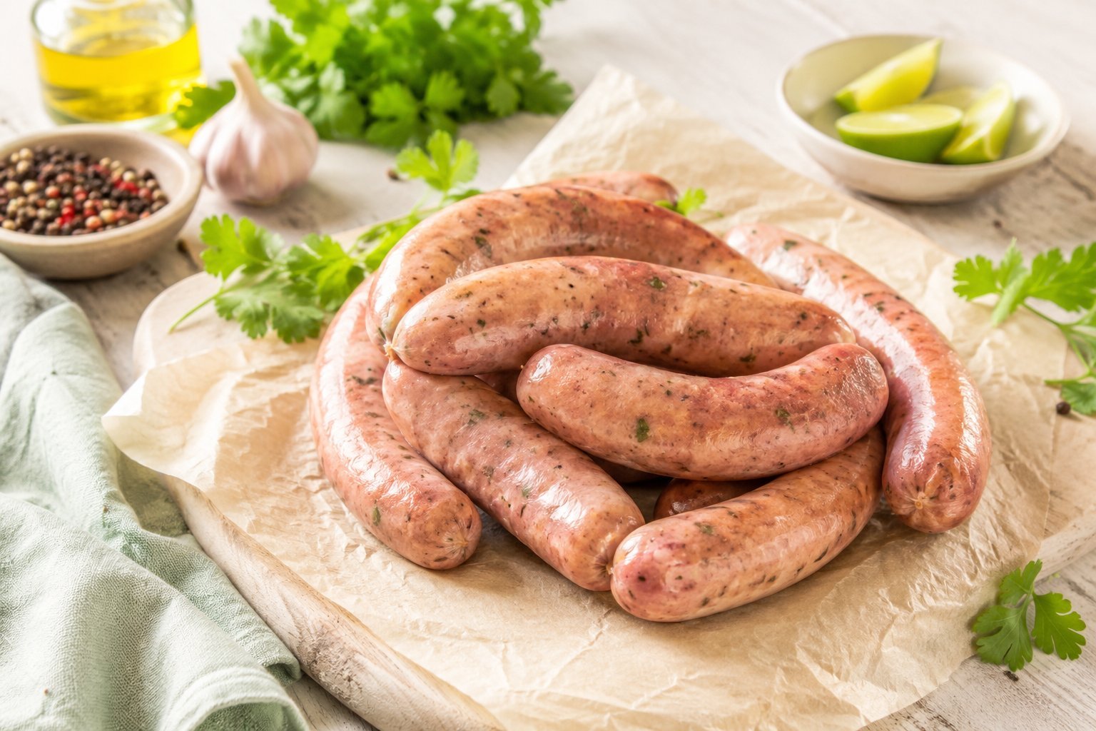 Linguiça de frango