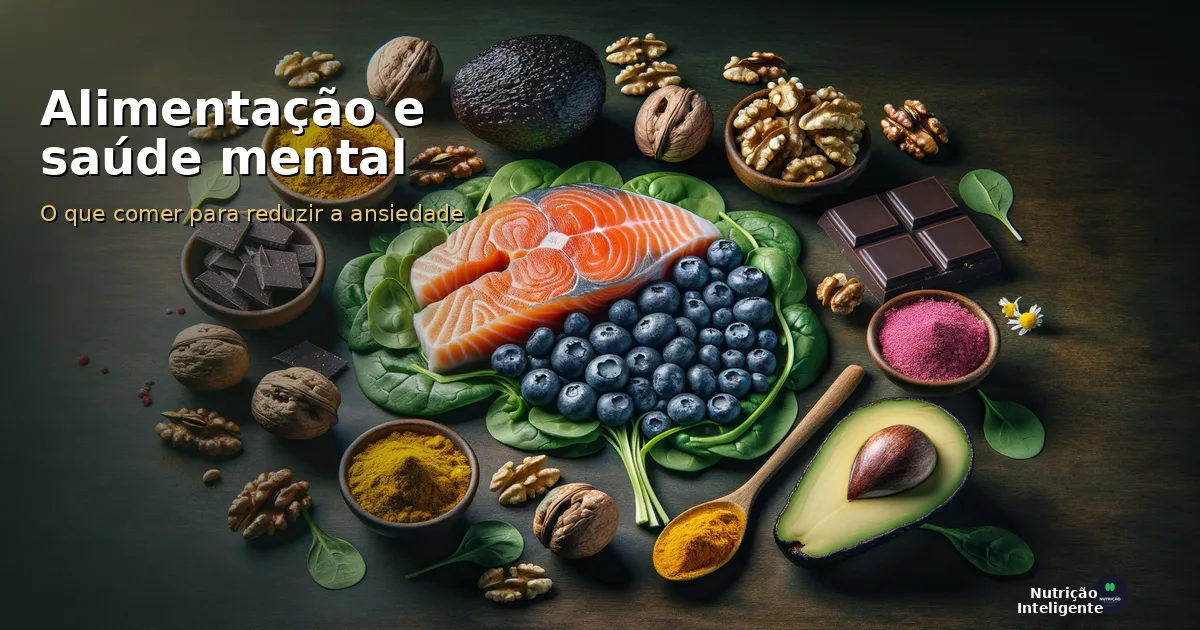 Alimentação e saúde mental: o que comer para reduzir a ansiedade